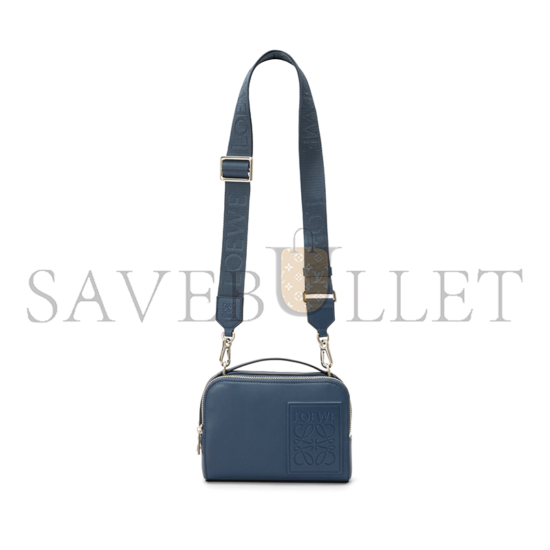 L0ew* mini crossbody camera bag in satin calfskin c565r41x05 (18*13*8.5cm)